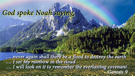 God Spoke to and Initiated a Covenant with All Life on Earth Through Noah