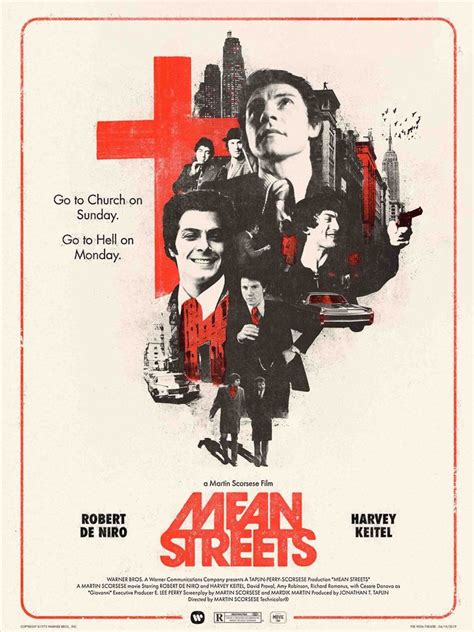 Mean Streets Movie Poster — Secret Movie Club | Martin scorsese, Movie ...