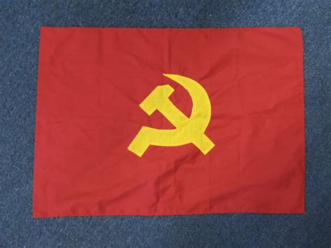 Military Antiques and Museum - - VVL-0004 Communist Party of Vietnam Flag - $24.95