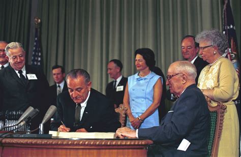 Lyndon B. Johnson Signed Medicare Into Law 48 Years Ago Today | HuffPost