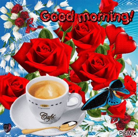 Coffee Rose Good Morning Gifs morning good morning quotes good morning gifs animated good ...