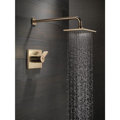 Delta Vero Champagne Bronze 1-Handle Shower Faucet in the Shower Faucets department at Lowes.com