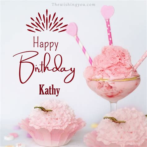 100+ HD Happy Birthday Kathy Cake Images And Shayari