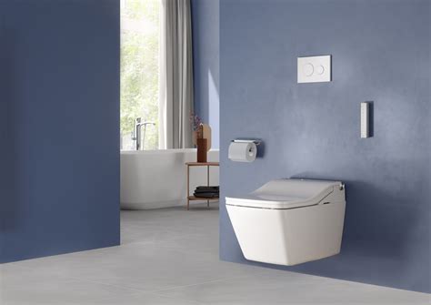 TOTO Introduces Rectangular Bidet Seat for SP Wall-Hung Toliet ...