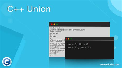 C++ Union | Working of Union in C++ with Examples