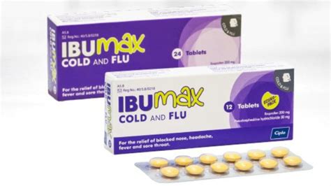 IBUMAX COLD AND FLU tablets - YouTube