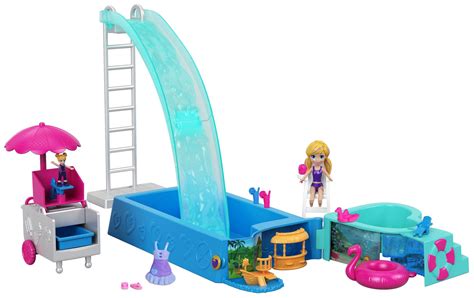 Polly Pocket Tropical Splash Adventure Play Set With Doll ...