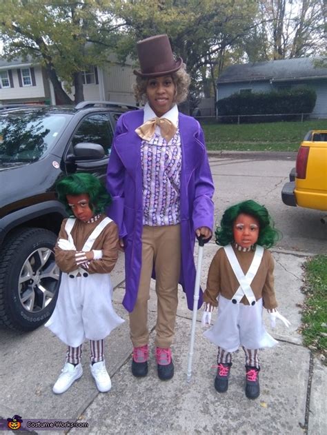 Willy Wonka and the Oompa Loompas Costume | Last Minute Costume Ideas