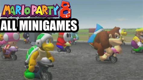 Mario Party 8 All Minigames - YouTube