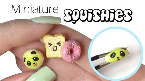 EASY Miniature Squishy Tutorial - Mini Squishies - YouTube