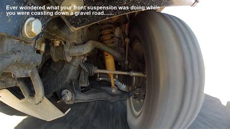 Toyota Hilux Front Suspension In Action - YouTube