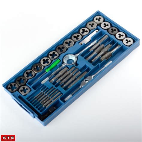 TAP AND DIE SET 40PC ALLOY MM – Toolzoneltd