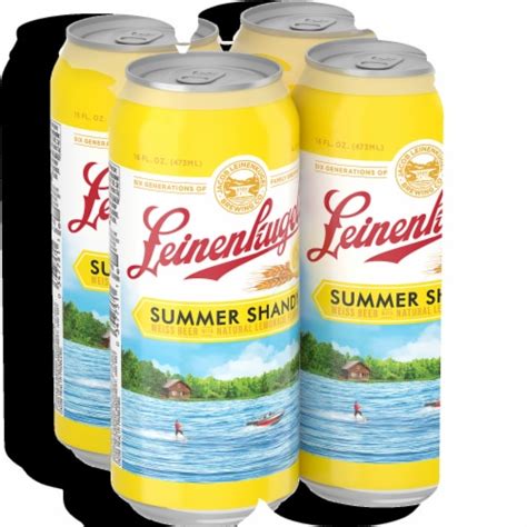 Leinenkugel's Summer Shandy Craft Beer, 4 pk / 16 fl oz - Kroger