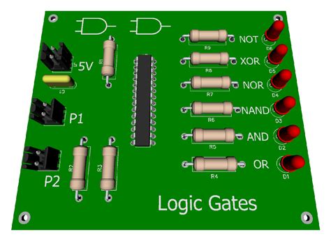 Circuits Using Logic Gates