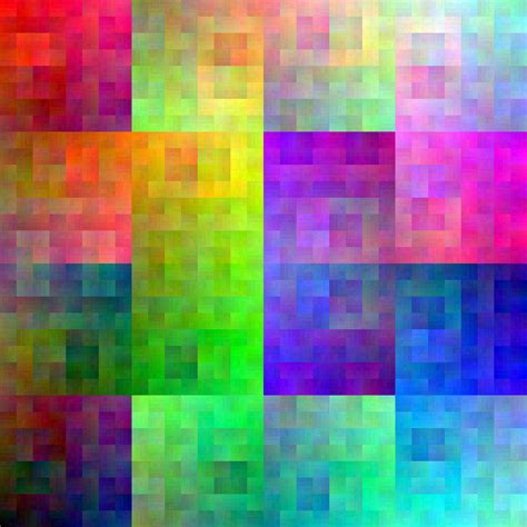 Plotting RGB spectrum as 2-d color matrix? - Stack Overflow