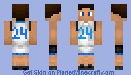 Basketball player Minecraft Skin