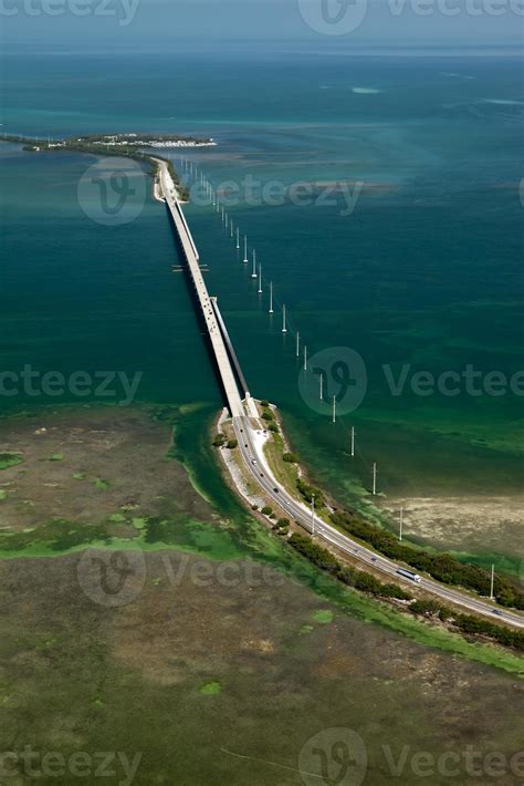 Aerial photo of Overseas Highway, Florida Keys 1407698 Stock Photo at ...