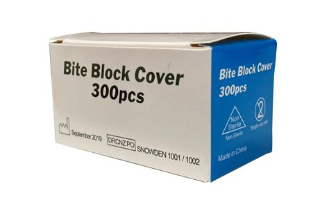 Bite Block Covers | 300 Pieces - DRCNZ