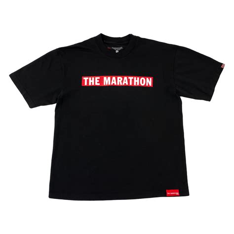 Limited Edition Marathon Bar T-Shirt - Black – The Marathon Clothing