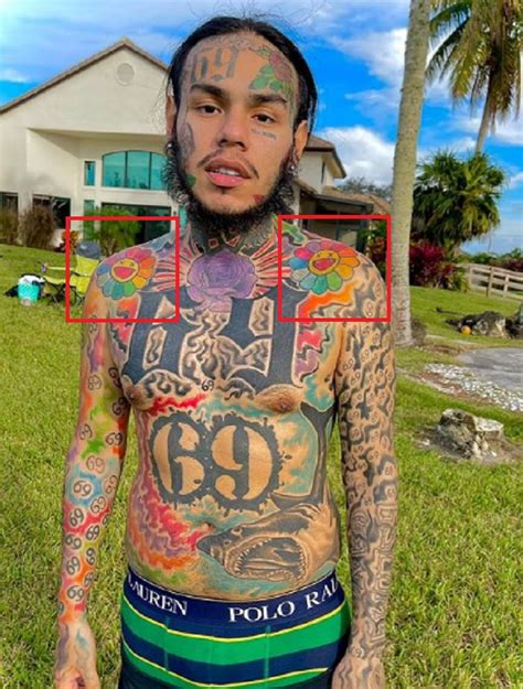 6ix9ine's 11 Tattoos & Their Meanings - Body Art Guru