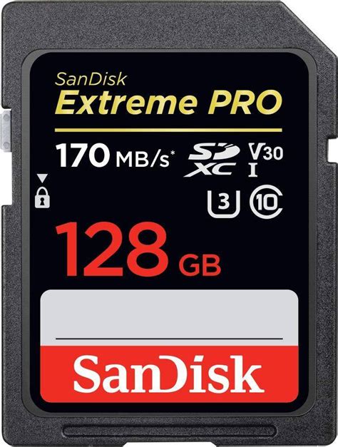 Buy Sandisk Extreme Pro 128gb Sdxc-uhs-i Memory Card Sdsdxxy-128g-gn4in Memory Cards Online In ...