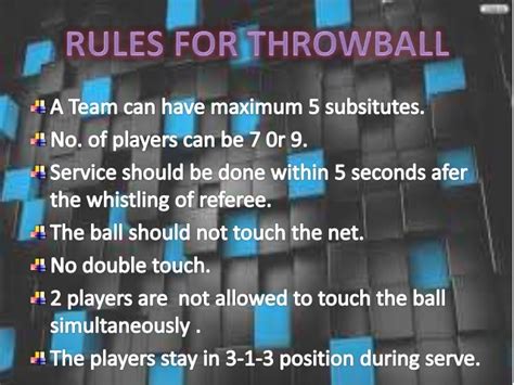 PPT on Throwball