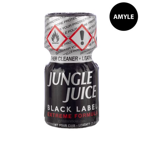 Poppers Jungle juice Black label - Flacon 10 ml | Mistersmoke