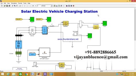 Electric Vehicle Charging Station Circuit Diagram