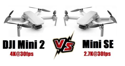 DJI Mini SE vs DJI Mini 2: 3 Key Differences - First Quadcopter