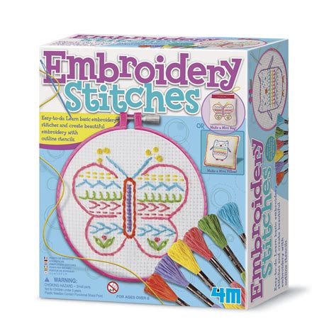 Kids Embroidery Kit | EMBROIDERY & ORIGAMI