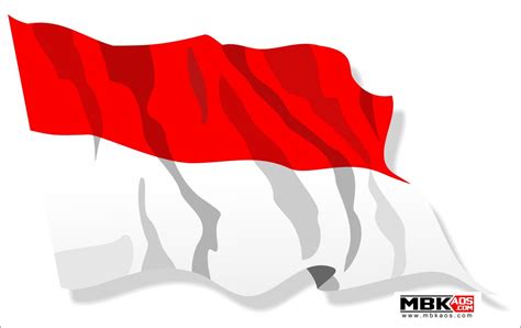 Gambar Bendera Indonesia Merah Putih Vector CDR AI PDF