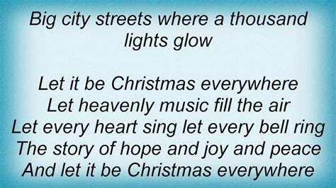 Alan Jackson - Let It Be Christmas Lyrics - YouTube