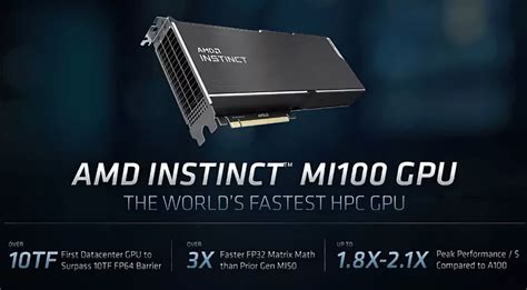 AMD Instinct MI200 accelerator can get GPU with multi-chip structure | Compspice