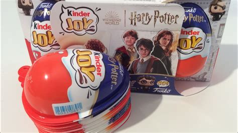 New Funko Harry Potter Kinder Joy ASMR Unboxing - YouTube