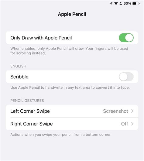 Apple Pencil 2 Settings? : ApplePencil