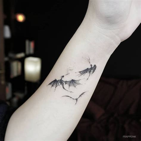 Dracarys! #frappedesign #dragontattoo #dragons #sketchtattoo # ...