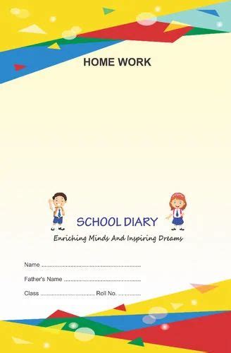 School Diary (Multi Colour) at Rs 35/piece | School Diaries in Alwar ...