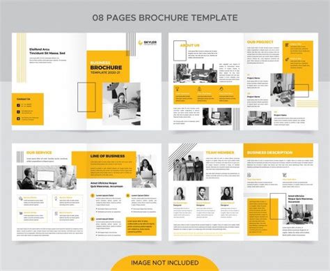 Premium PSD | Company Brochure Template | Brochure design creative ...