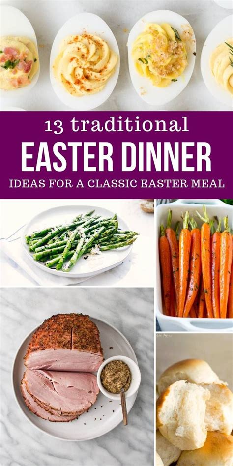 Here is a list of 13 traditional Easter dinner ideas to whip up and serve your family and ...