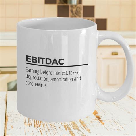 Accountant Mug Funny Accounting Gift EBITDAC Funny Pandemic | Etsy