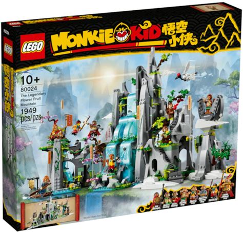 LEGO Monkie Kid The Legendary Flower Fruit Mountain Set 80024