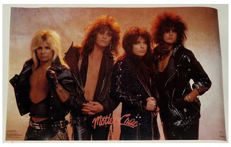 MOTLEY CRUE Group POSTER From 1987 Rare and Vintage - Etsy