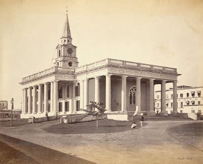 St John's Church - Calcutta (Kolkata) - 1865 - Old Indian Photos