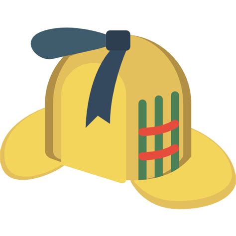 Detective hat Basic Miscellany Flat icon