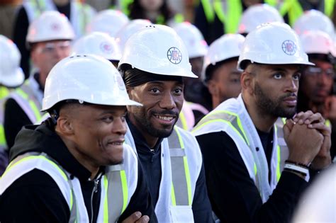 Photos | Construction milestone reached at Intuit Dome - Los Angeles Times