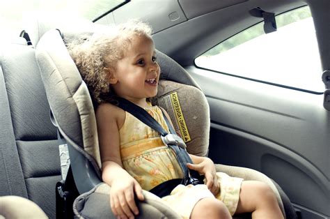 Free picture: young, cute, female, child, back, seat, car, set