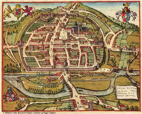 Amazing Maps of Medieval Cities | Earthly Mission