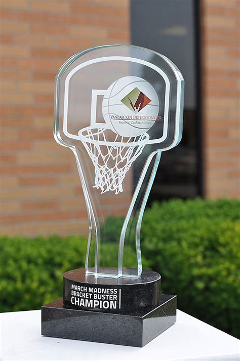 Premium Custom Awards Gallery | Custom Glass Basketball Trophy