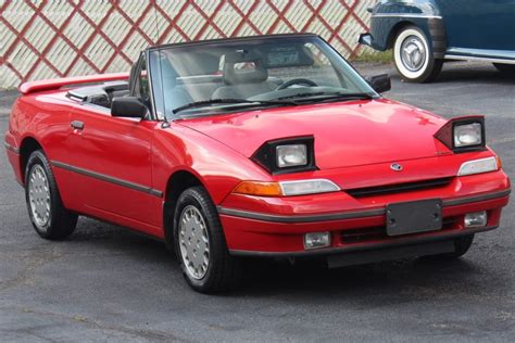 No Reserve: 15k-Mile 1991 Mercury Capri XR2 Turbo 5-Speed for sale on BaT Auctions - sold for ...