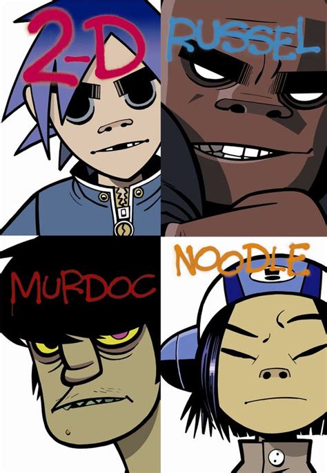 Gorillaz Faces